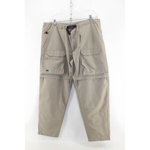 Outersport Cargo Outdoor Hiking Convertible Zip Khaki Pants Mens Extra Large
